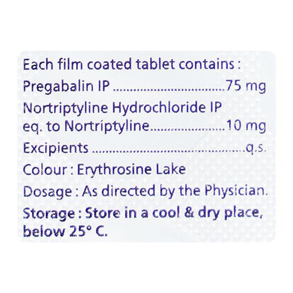 PREGARICH NT Tablet 10's - Neuropathic Pain-Dru