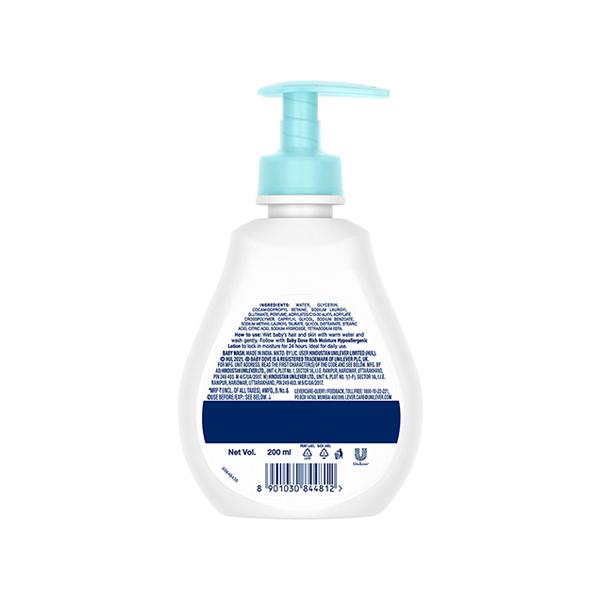 Baby Dove Rich Moisture Hypoallergenic Body Wash 200 ml - Creams, Lotions & Oils