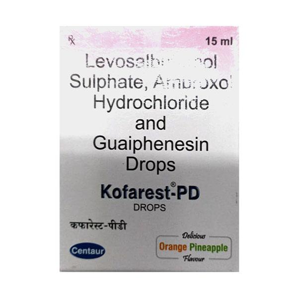 Netmeds | KOFAREST PD DELICIOUS ORANGE PINEAPPLE FLAVOUR Drops 15ml