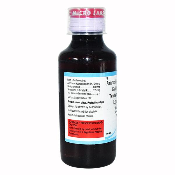 Ventryl Expectorant 100ml - Cough And Cold-Cou