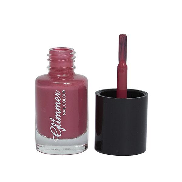 Glimmer Nail Polish Blush Red 5 ml - Nail Polish