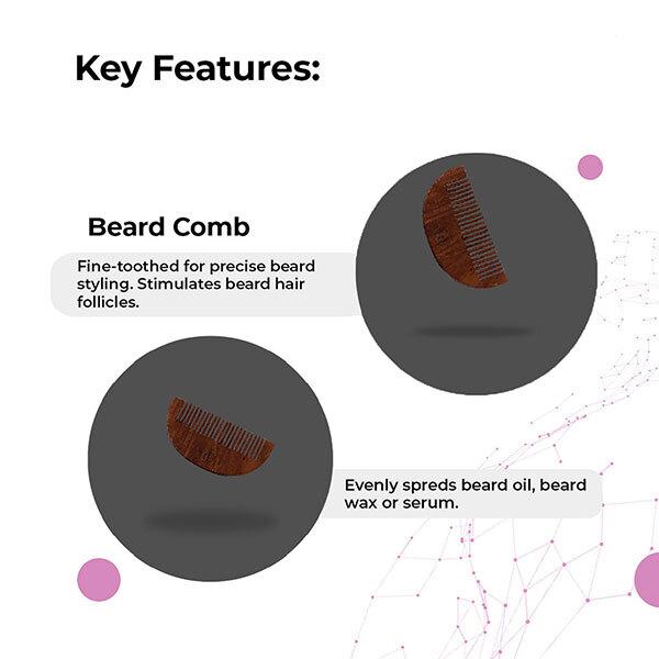Cosmos by Bewakoof Beard Comb 1's - Beard Comb