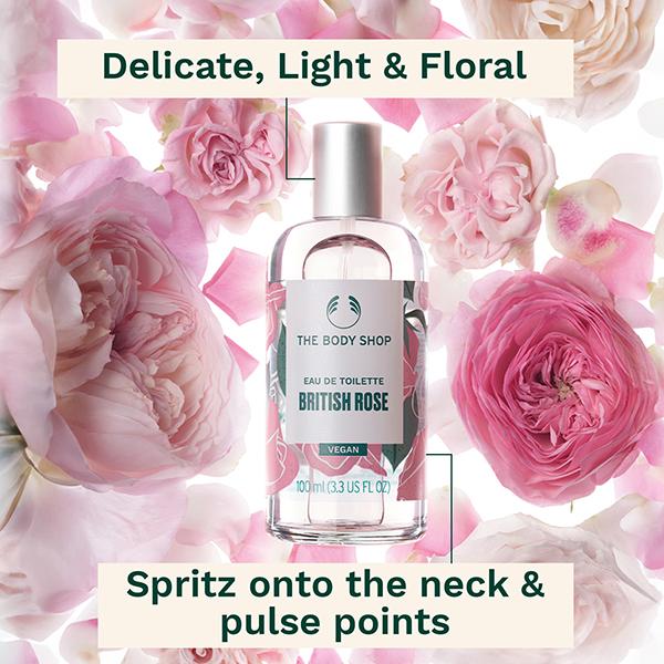 THE BODY SHOP EDT BRITISH ROSE A0X 100 ml - Perfumes (Edt/Edp)