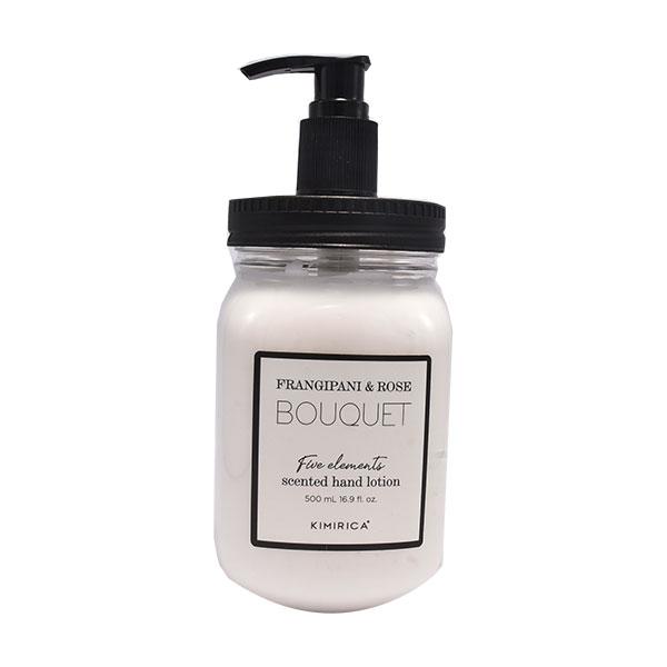 Kimirica Bouquet Scented Hand Lotion with Goodness of Frangipani & Rose, SLS & Paraben Free 500ml - Hand Creams