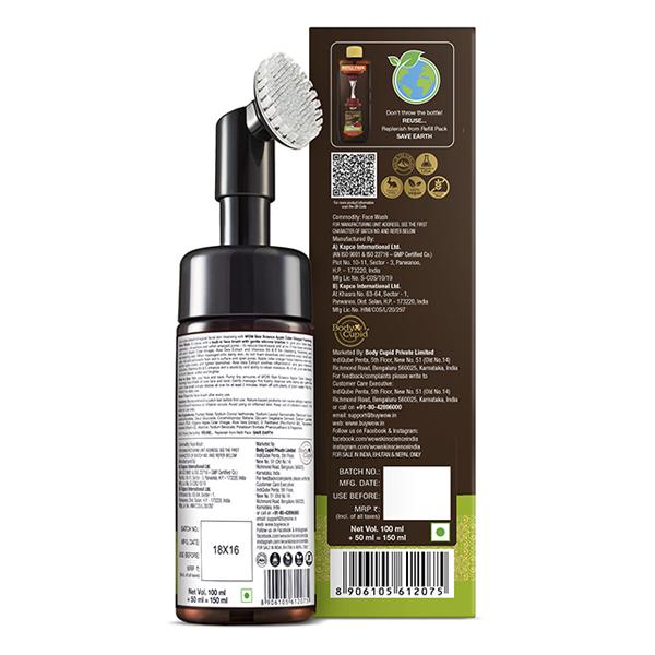 Wow Life Science Apple Cider Vinegar Foaming Face Wash 150 ml - Face Washes