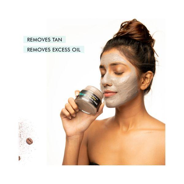 mCaffeine Coffee Skin Refining Kit 200 gm - Face Packs