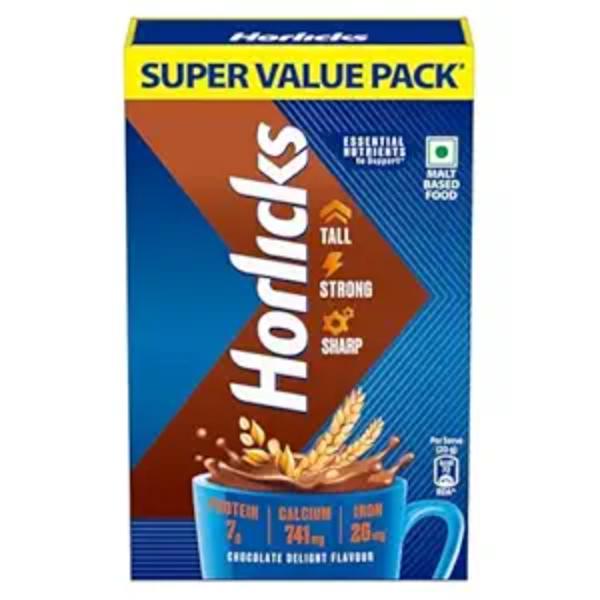Netmeds | Horlicks Nutritional Drink Powder - Chocolate Delight Flavour (Refill Pack) 1 kg