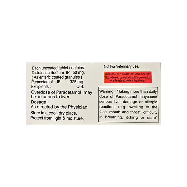 DP 50 Tablet 10's - Pain relief-Nsa