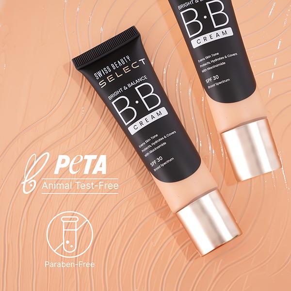 Swiss Beauty Select Bright and Balance Multifunctional Bb Cream With Spf 30 Milkshake 30 gm - Foundation