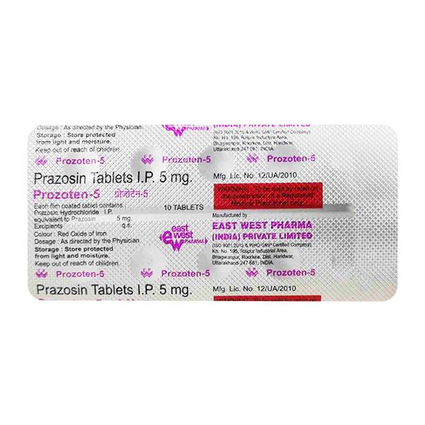 Netmeds | PROZOTEN 5mg Tablet 10's