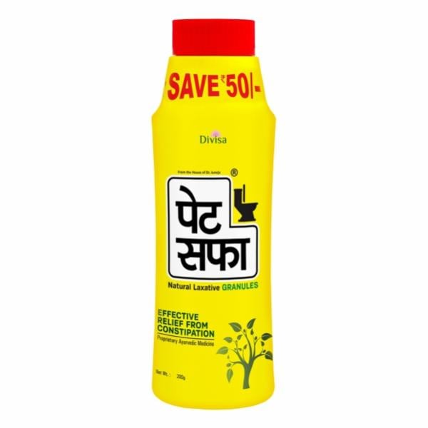 Netmeds | Dr.Juneja's Petsaffa Natural Laxative Granules 200 gm