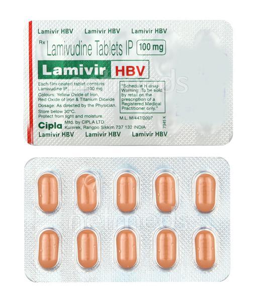 Lamivir Hbv Tablet 10'S - Viral infections-Ant