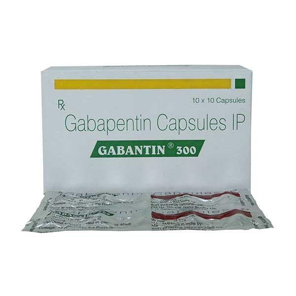 Gabantin 300mg Capsule 10'S - Epilepsy/Convulsion-Ant