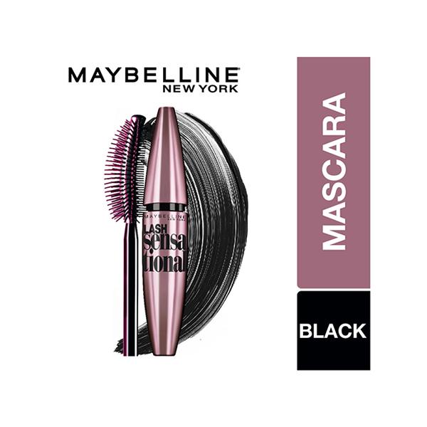 Netmeds | Maybelline New York Lash Sensational Waterproof Mascara Black 10 ml