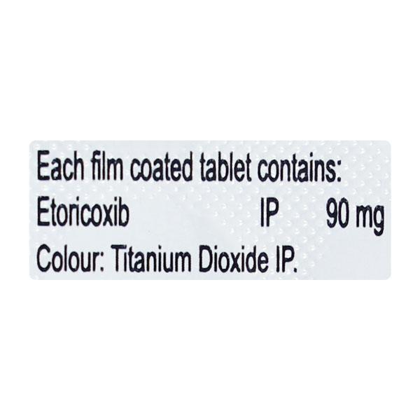 ETOSPAZ 90 Tablet 10's - Pain relief-Nsa