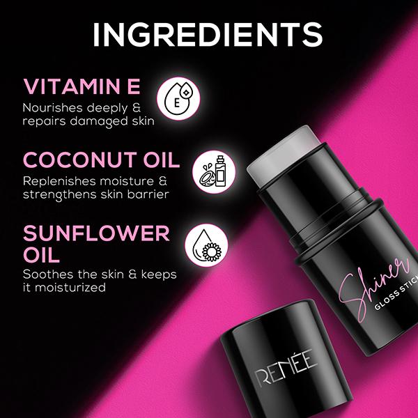 Renee Shiner Gloss Stick 5 gm - Highlighters & Illuminators