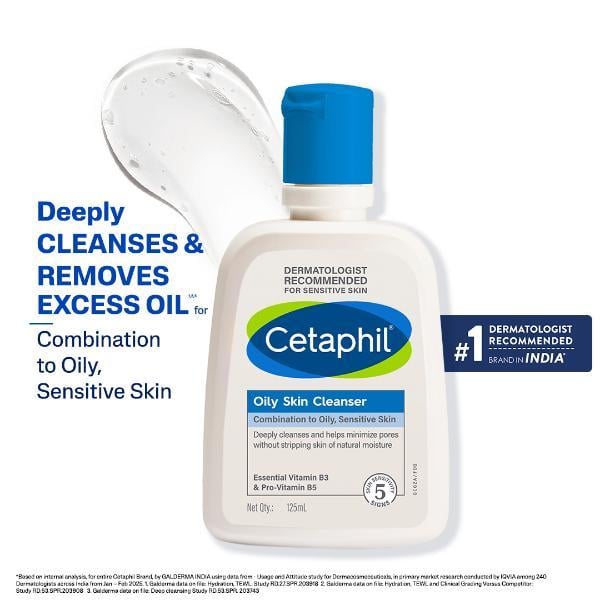 Netmeds | Cetaphil Oily Skin Cleanser 125ml