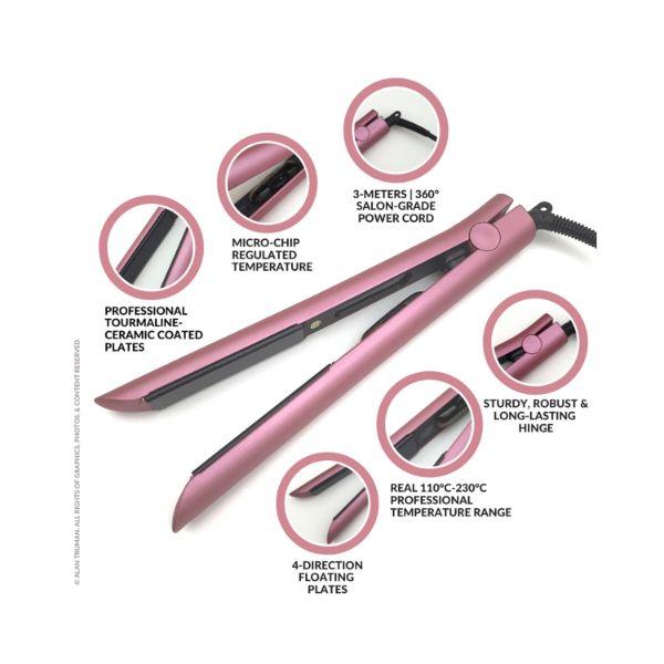Alan Truman At 104 Soft Pink Styler 1's - Straighteners