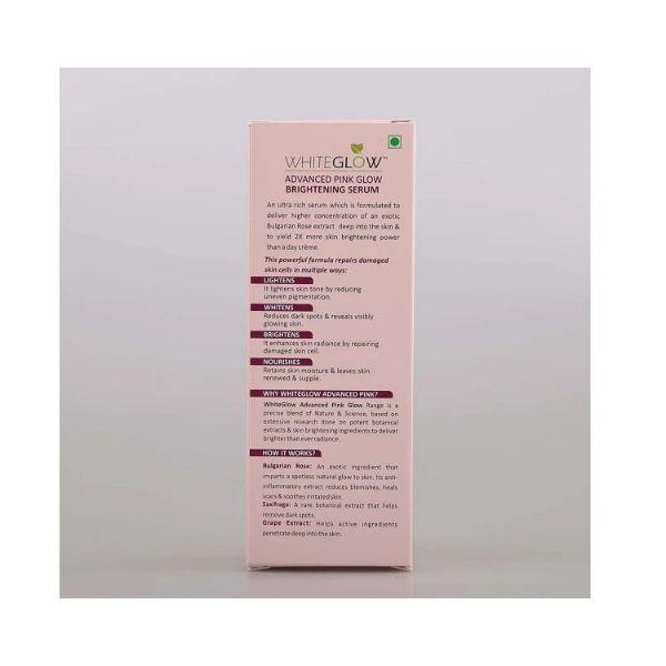 Lotus Herbals Whiteglow Advanced Pink Glow Brightening Serum 30ml - Face Serum