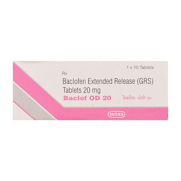 Netmeds | Baclof OD 20mg Tablet 10'S