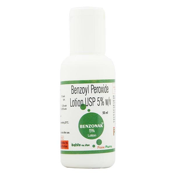 BENZONAK 5% Lotion 50ml - Acne-Acn