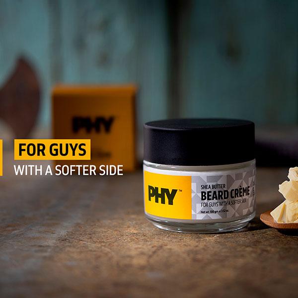 Phy Shea Butter Beard Creme 100 gm - Beard Cream