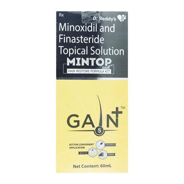 Netmeds | MINTOP GAIN PLUS 5 Topical Solution 60ml