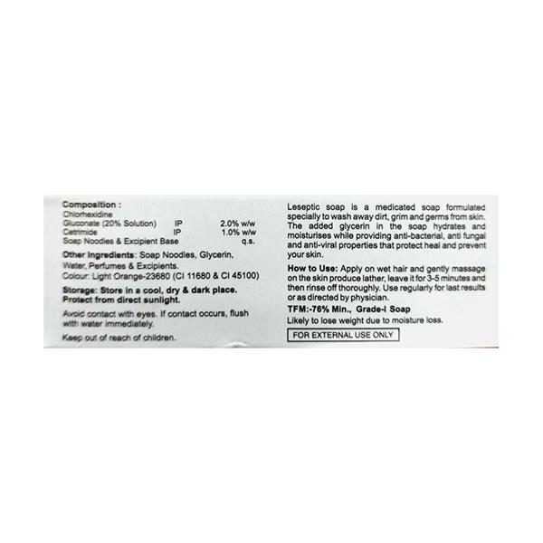LESEPTIC Soap 75gm - Wound Care-Ski