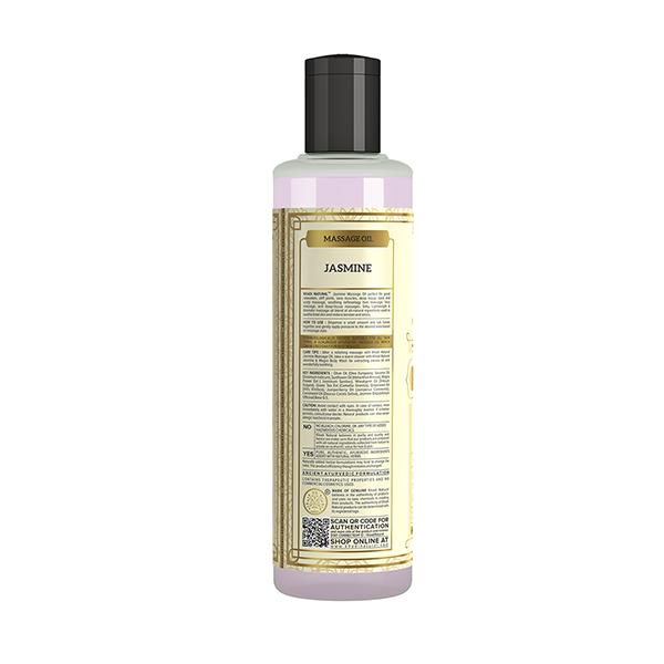 KHADI NATURAL JASMINE MASSAGE OIL 210 ml - Massage Oils