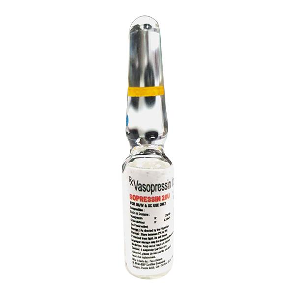 SOPRESSIN 20U Injection 1ml - Bleeding Disorders-HPA