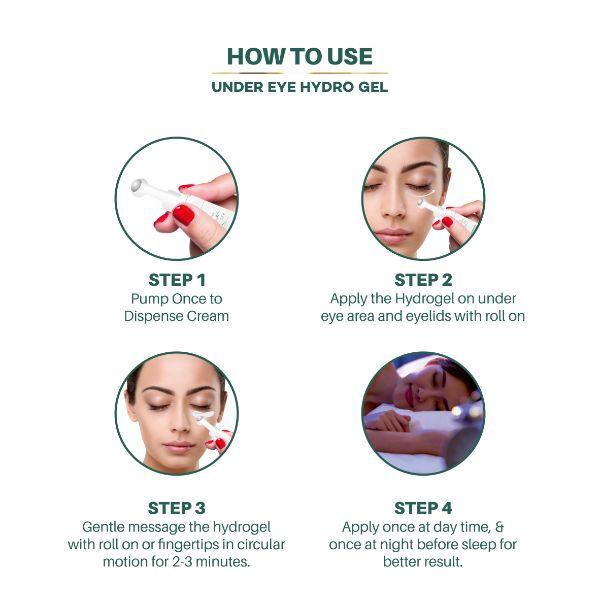 Nature's Law Under Eye Hydro Gel 15 gm - Under Eye Creams & Serums