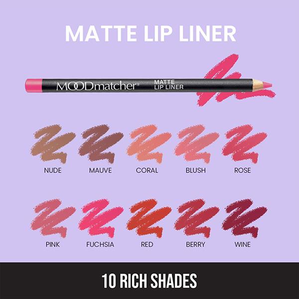 Fran Wilson Moodmatcher Matte Lip Liner Red 1 gm - Lip Liners