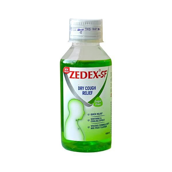 Netmeds | Zedex SF Sugar Free Cough Syrup 100ml