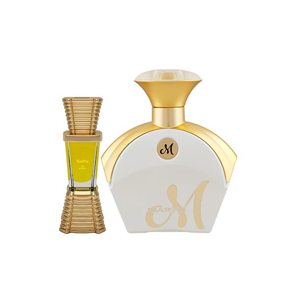 Ajmal Selfie Concentrated Perfume Oil Woody Aromatic And Maryaj M White For Her EDP Floral Fruity Perfume 100 ml - Perfumes (Edt/Edp)