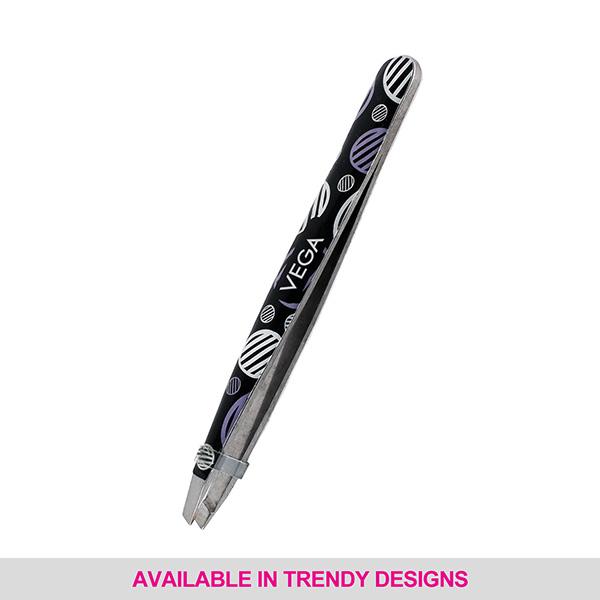 Vega All That Glitter Tweezer - Slant Tip (TW - 06) 19 gm - Tweezers
