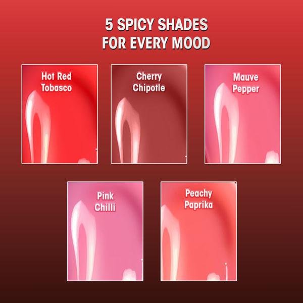 Renee Hot Sauce Plumping Lip Gloss - Cherry Chipotle 3 ml - Lip Glosses