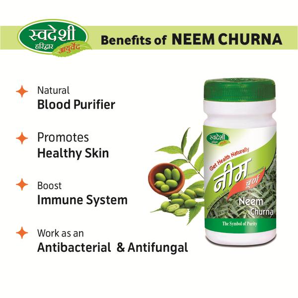 Swadeshi Neem Churna Powder 100 gm - Pure Herbs