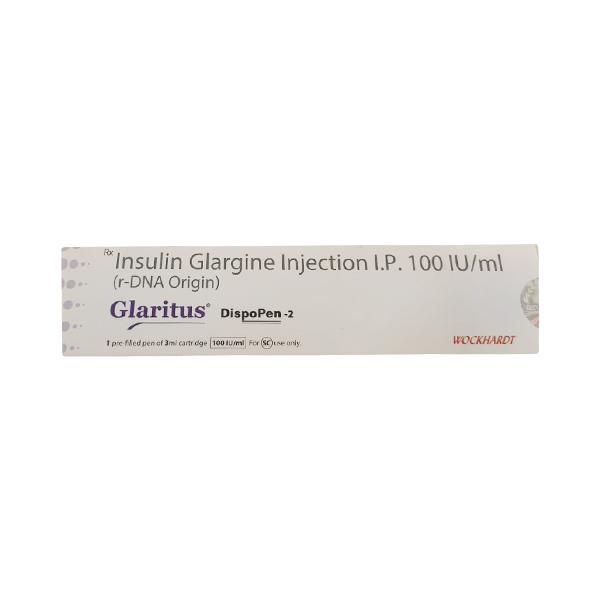 GLARITUS DISPOPEN 2 100iu Prefilled Pen 3ml - Diabetes-Ins