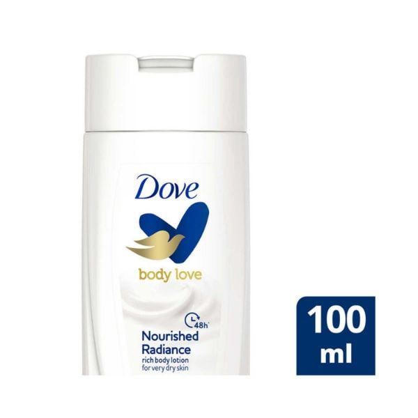 Netmeds | Dove Body Love Nourished Radiance Body Lotion Paraben Free 100 ml