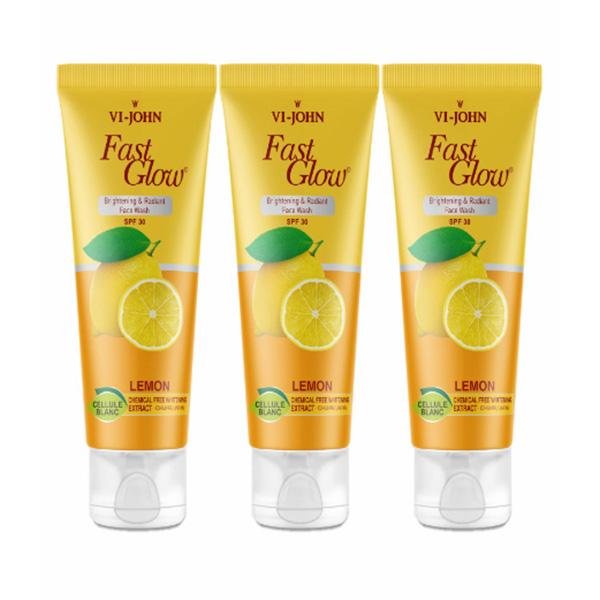 Vi-John Fast Glow Brightening & Radiance SPF 30 Face Wash - Lemon 100 ml