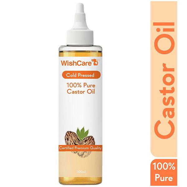 Netmeds | Wishcare 100% Pure Cold Pressed Castor Oil 200 ml