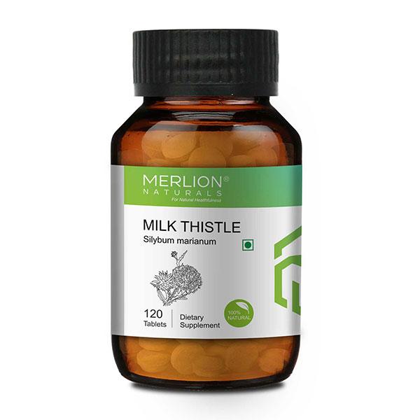 Merlion Naturals Milk Thistle 500 mg Tablet 120's - Pure Herbs