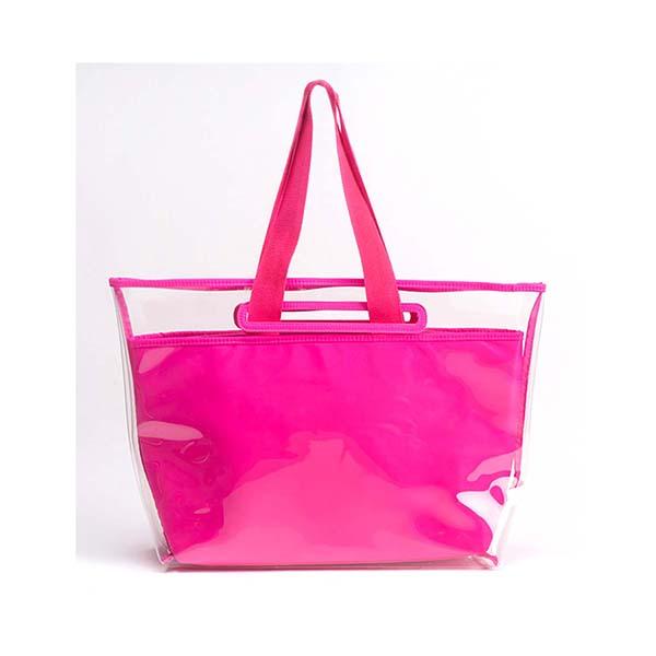 Colorbar The Bold and Beautiful Tote - Neon Pink 780 gm - Makeup Pouches