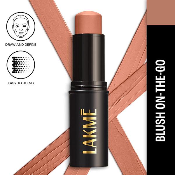 Lakme Facelift Multislayer Blush Stick-4 Coral Queen 13 gm - Blushes