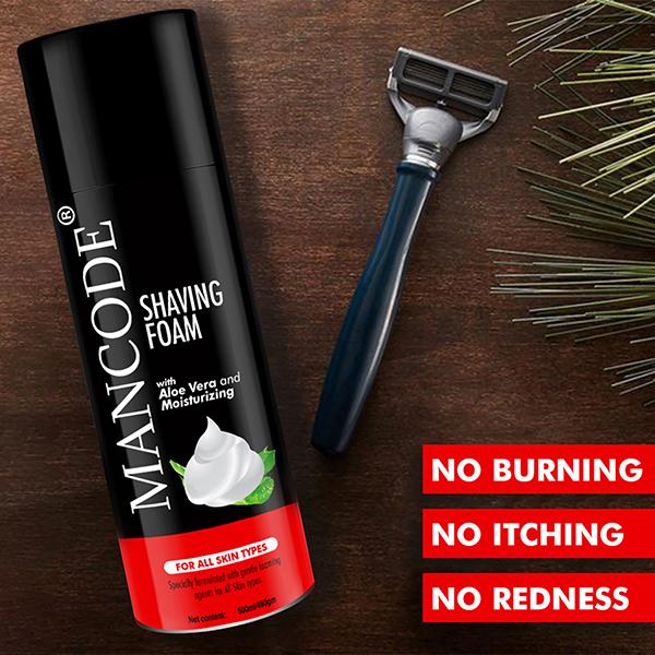 Mancode Shaving Foam 500 ml - Shaving Foams