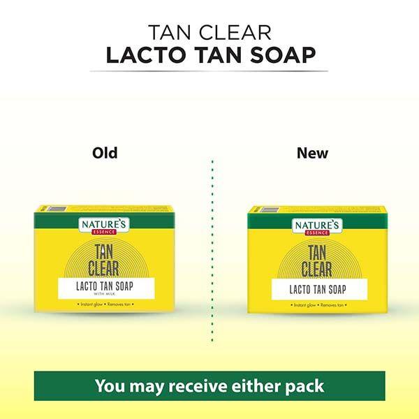 Nature's Essence Tan Clear Lacto Tan Soap For Bath 3's - Soaps