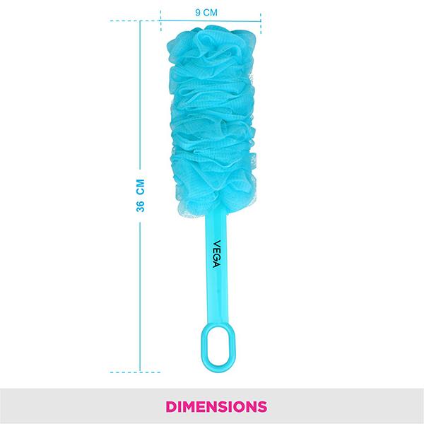 Vega New Luxury Bath Brush (BA - 1/2N) 1's - Loofahs & Sponges