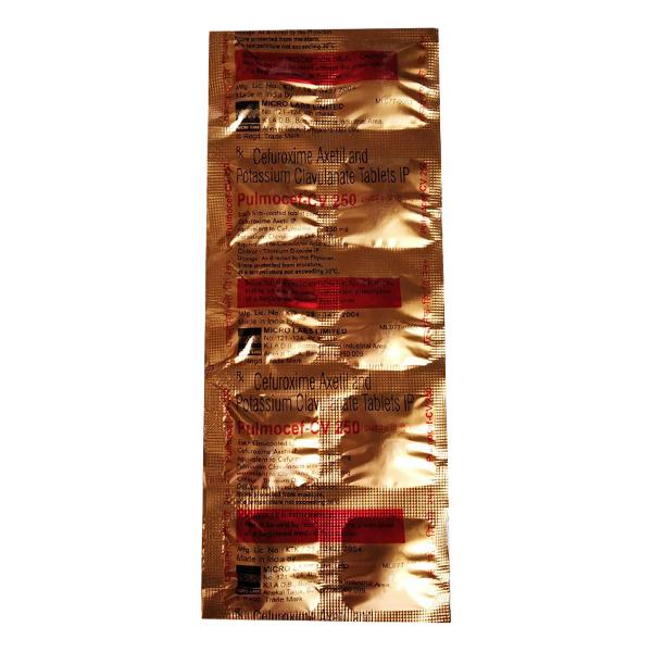 PULMOCEF CV 250 Tablet 10's - Bacterial Infections-Cep