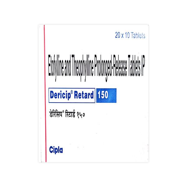 Netmeds | Dericip Retard 150mg Tablet 10'S