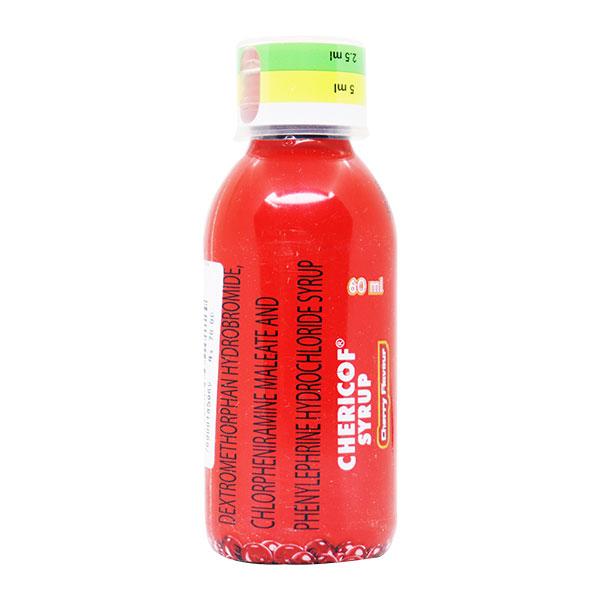 Chericof Cherry Flavor Syrup 60ml - Cough And Cold-Cou